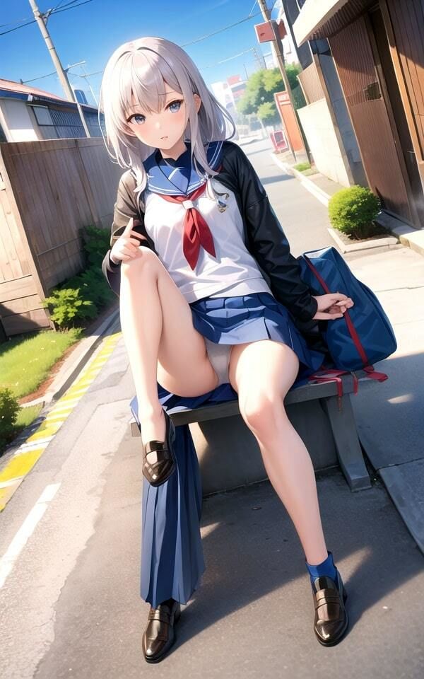 サンプル画像3:貧乳家出少女のパンモロ 性欲丸出しエッチなアピール(アイの秘宝館) [d_342770]