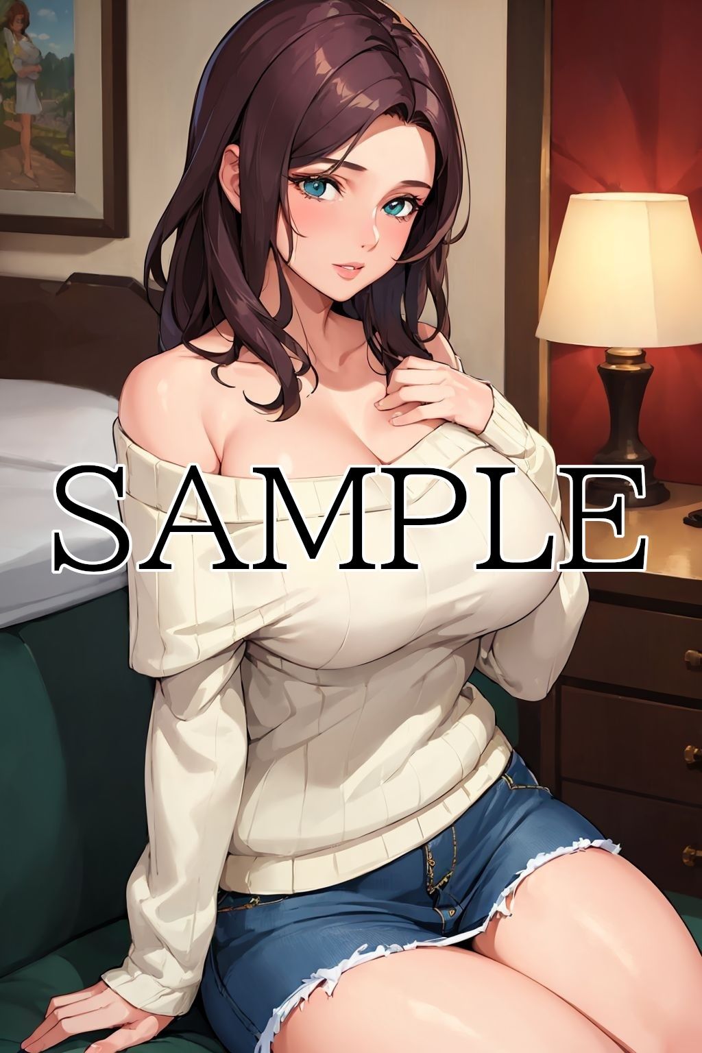 サンプル画像1:僕を誘惑してくるお姉さん達(あかあか) [d_342894]