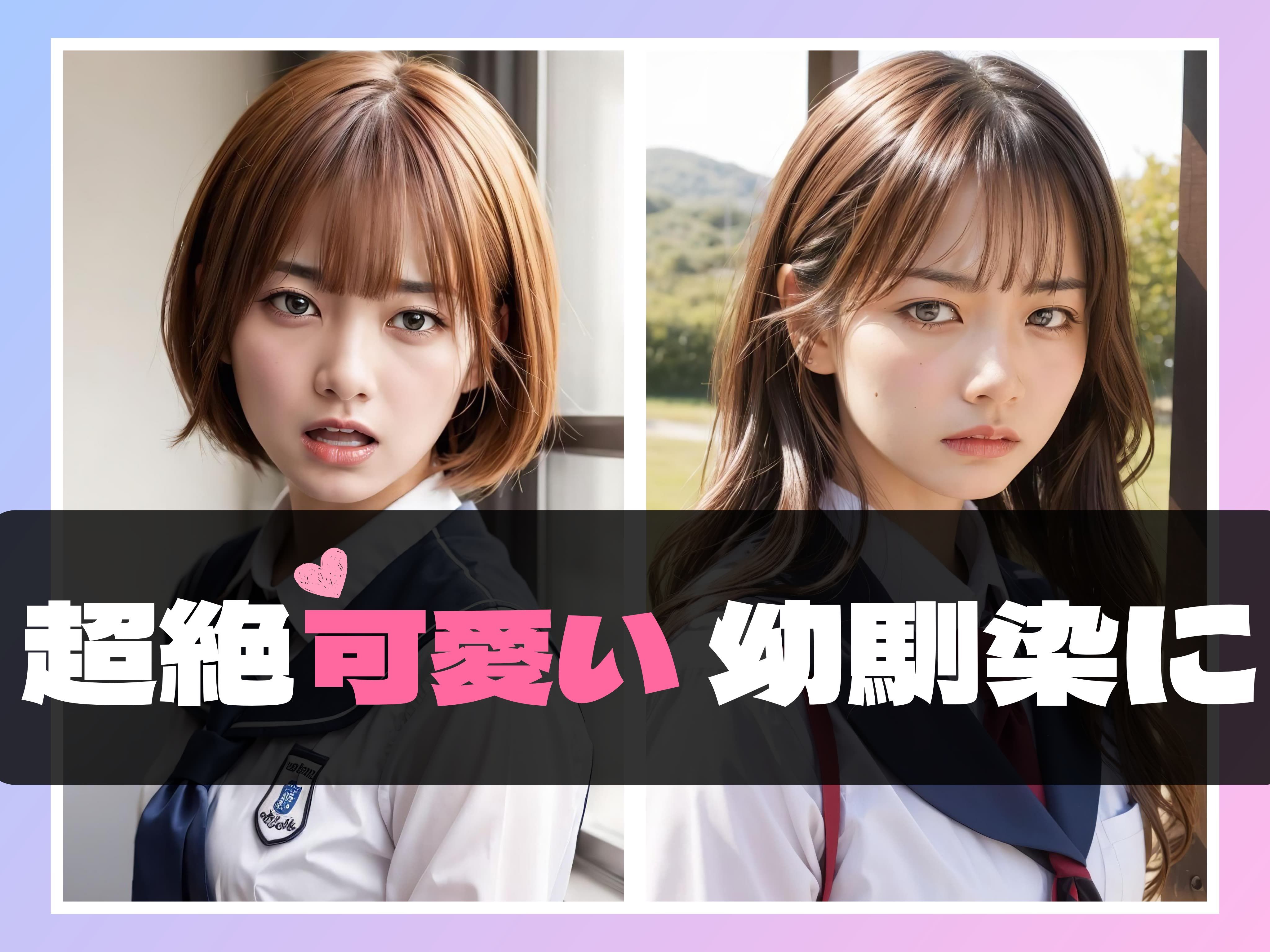 サンプル画像1:幼馴染を誘惑したらドン引きされて無理矢理脱がせてしまった僕(ai同人作家界の風雲児) [d_342896]