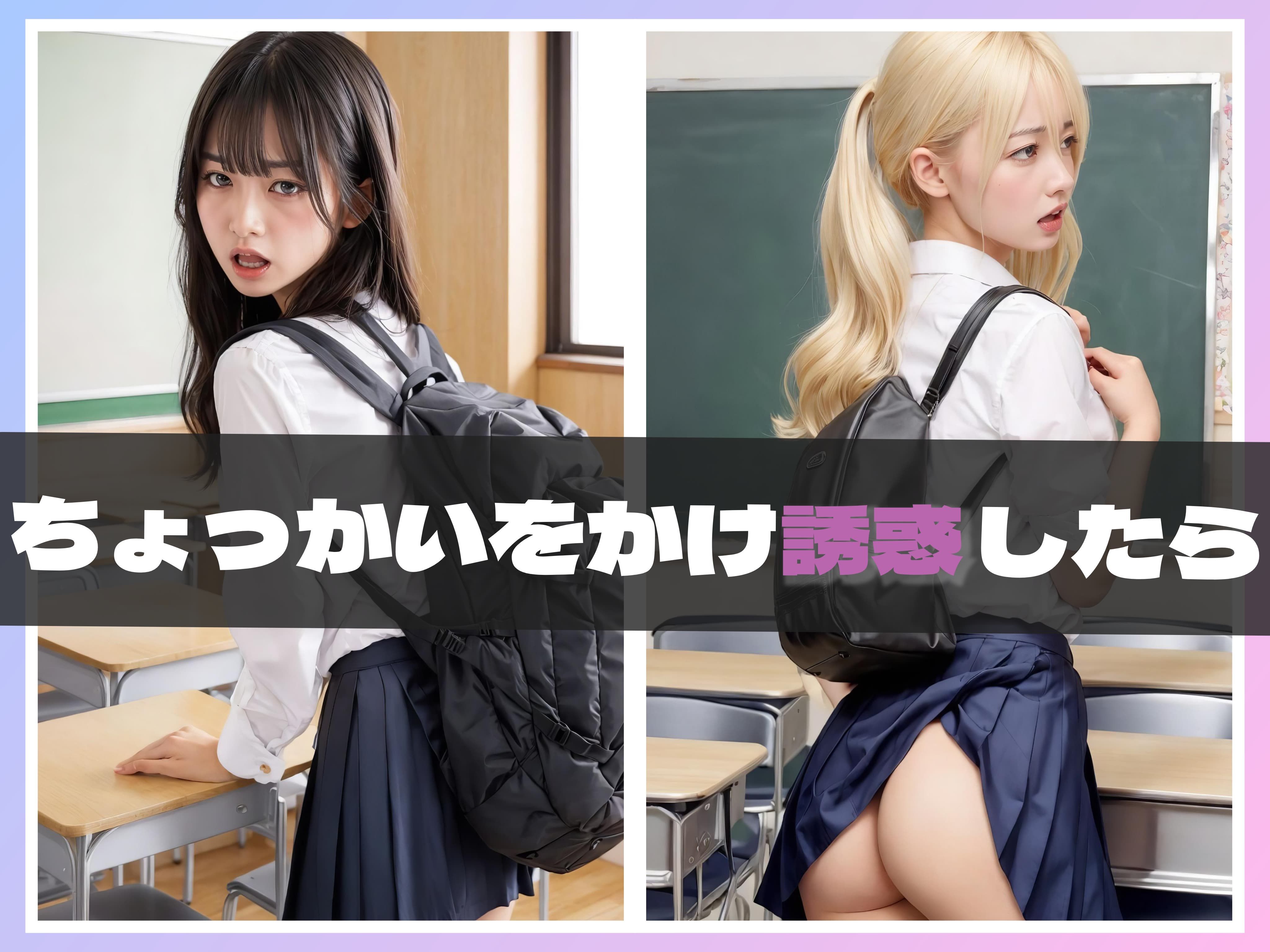 サンプル画像2:幼馴染を誘惑したらドン引きされて無理矢理脱がせてしまった僕(ai同人作家界の風雲児) [d_342896]