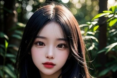 サンプル画像2:温泉AI女子〜とある森林の秘湯編〜(AI彼女プレミアム) [d_342899]