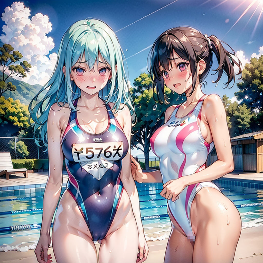 サンプル画像3:真夏の思い出(うるわし校房) [d_342997]