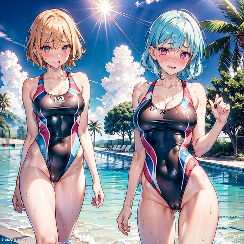 サンプル画像4:真夏の思い出(うるわし校房) [d_342997]