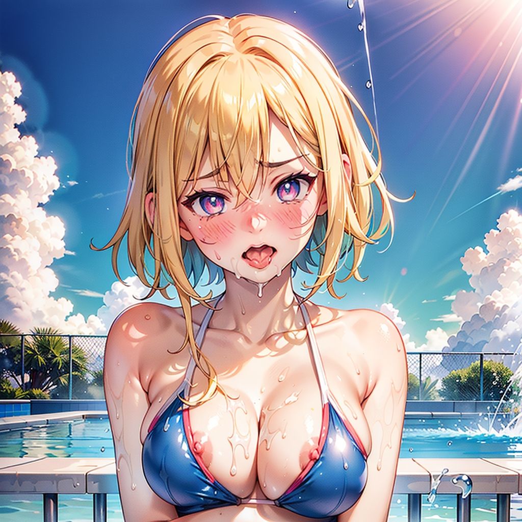 サンプル画像5:真夏の思い出(うるわし校房) [d_342997]