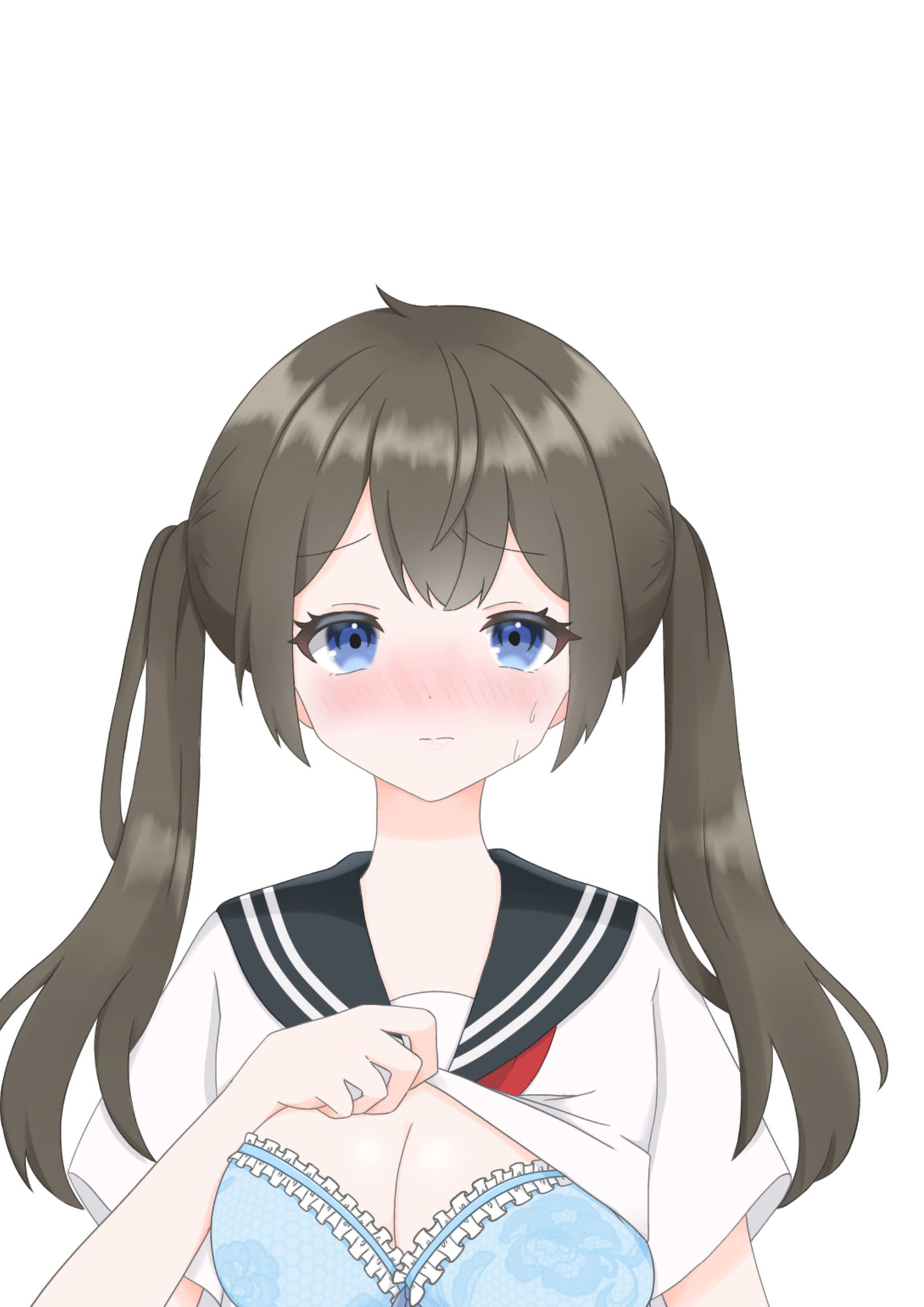 サンプル画像2:彼女におっぱい見せてとお願いした(たちばな) [d_343042]