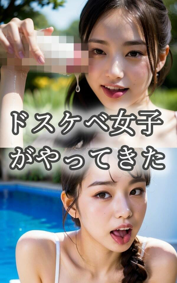 サンプル画像3:＜ドスケベ水着女子がやってきた。＞吸引力120％！！べろべろフェラ「怒涛の87p」(踊り場ピンキー) [d_343053]