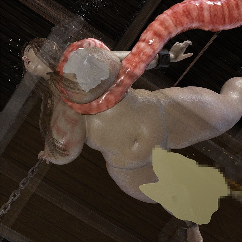 サンプル画像5:ぽっちゃり超乳、触手責め(キンク文庫) [d_343194]