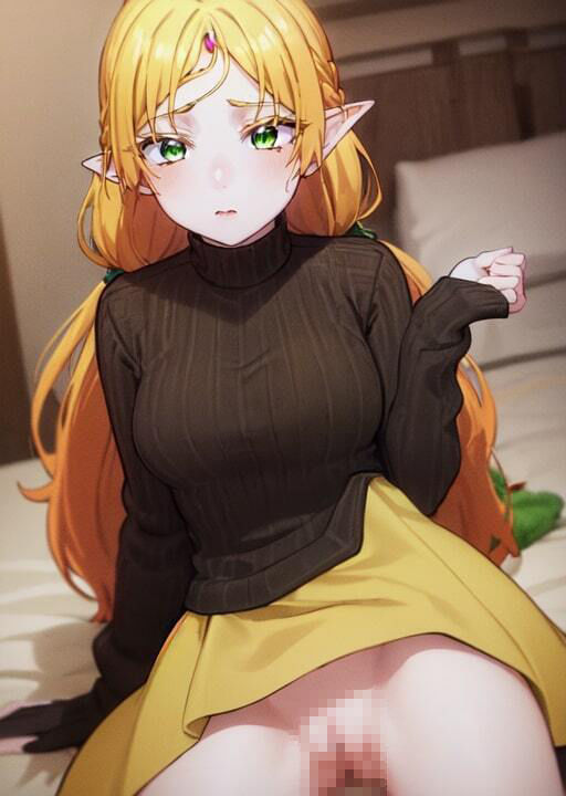 サンプル画像1:エルフ ガチS〇X(こまいこ) [d_343196]