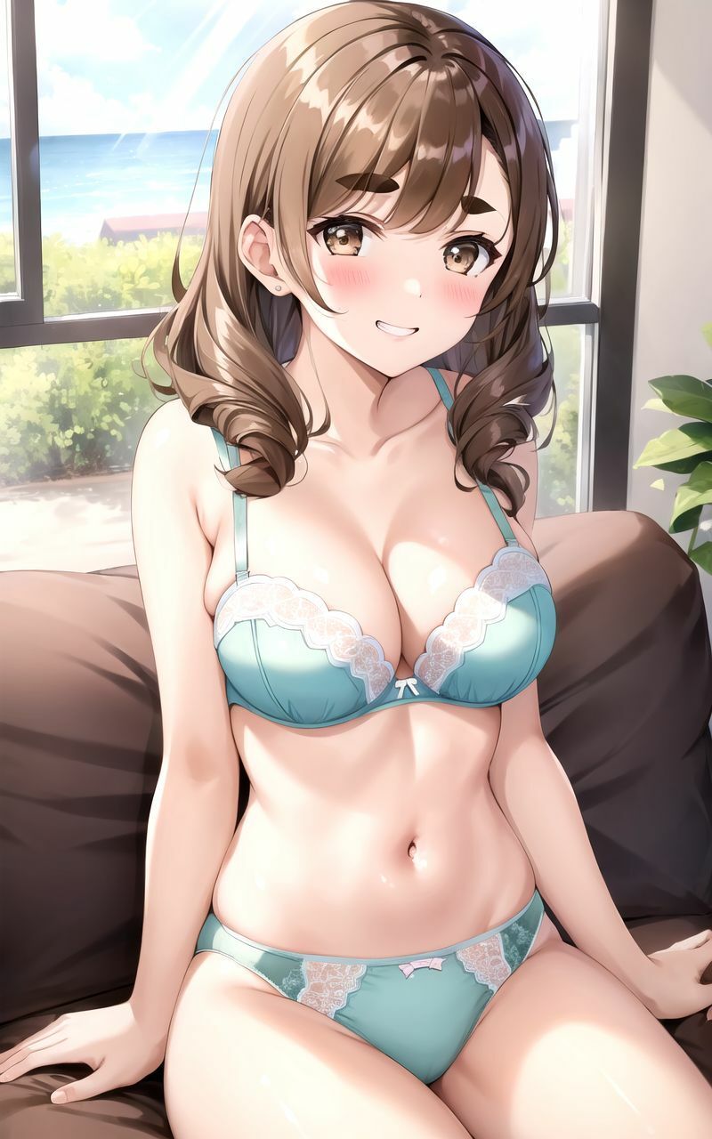 サンプル画像2:【超高画質グラビア写真集】癒し系女子の下着。癒しの50枚〜2巻〜(ぬきぬき爆乳【AI実写】) [d_343220]