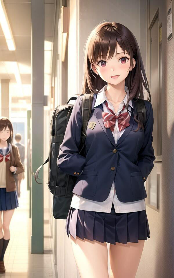 サンプル画像4:顔面偏差値が高すぎる女子○で露出解禁天国(AIジェネレーション) [d_343238]