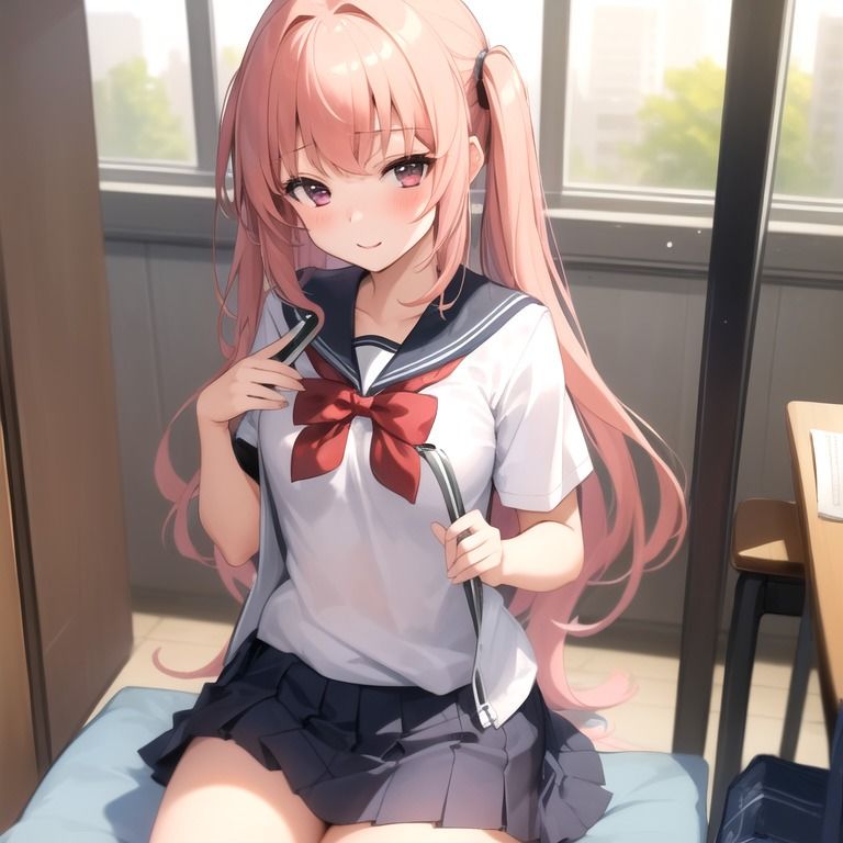 サンプル画像2:◆放課後のヒミツ◆ 誕生日にクラスメートから 『1日彼女券』をもらったので どこまでイケるか試してみた ＃18(イラストえちえち) [d_343276]