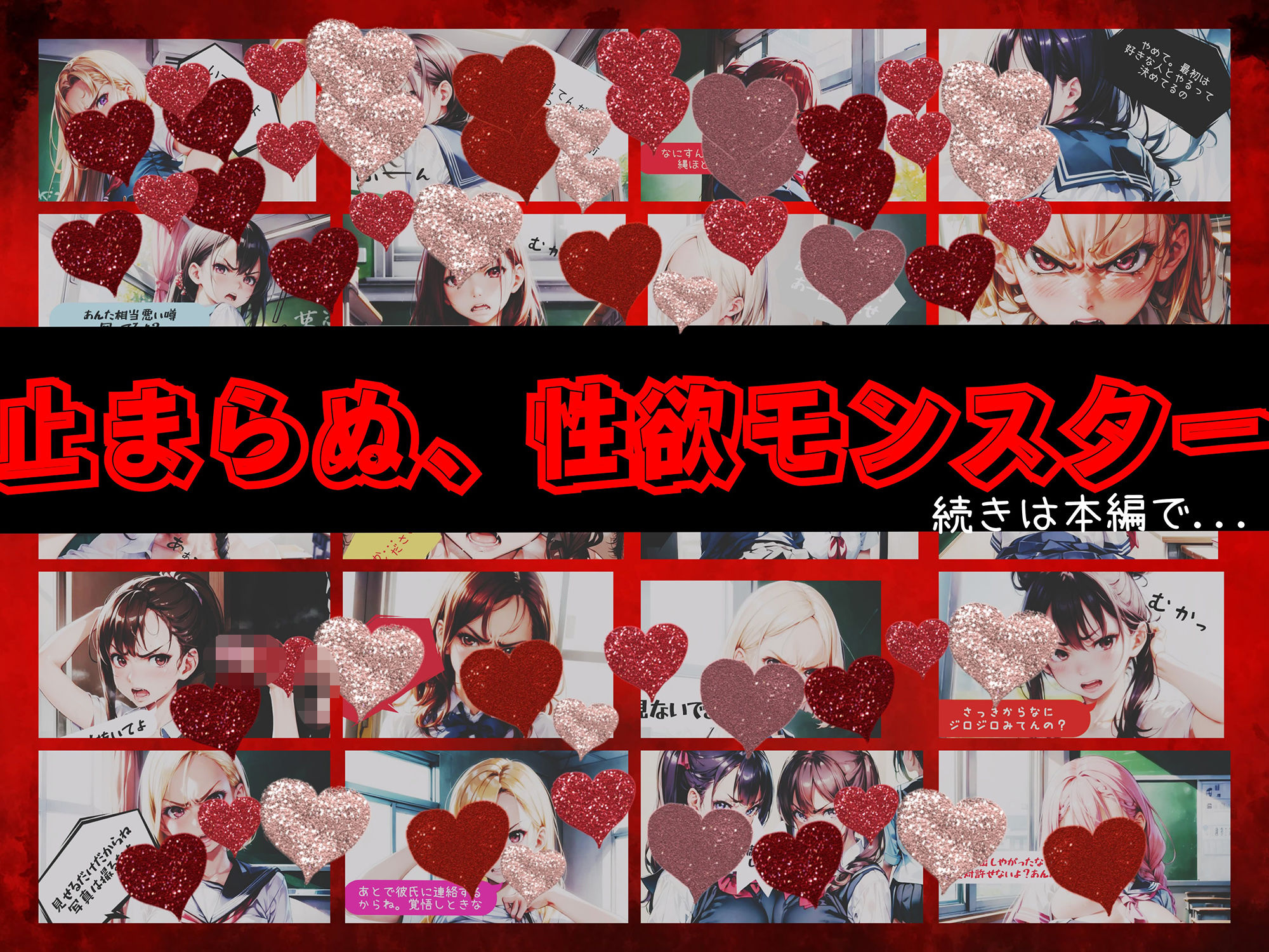 サンプル画像4:優等生が学年の美人を暴走レ●プ(High Quality boy) [d_343346]