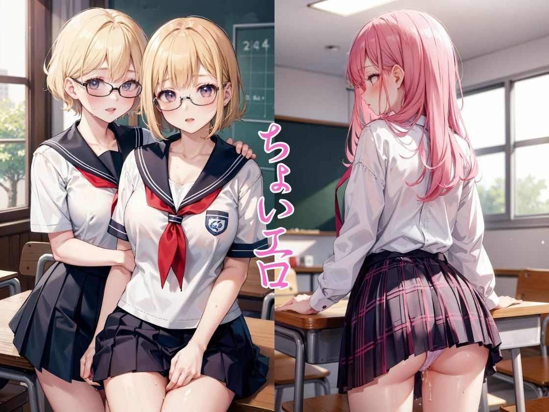 サンプル画像1:私立辱めギャル学園(ちゅぷまる。) [d_343435]