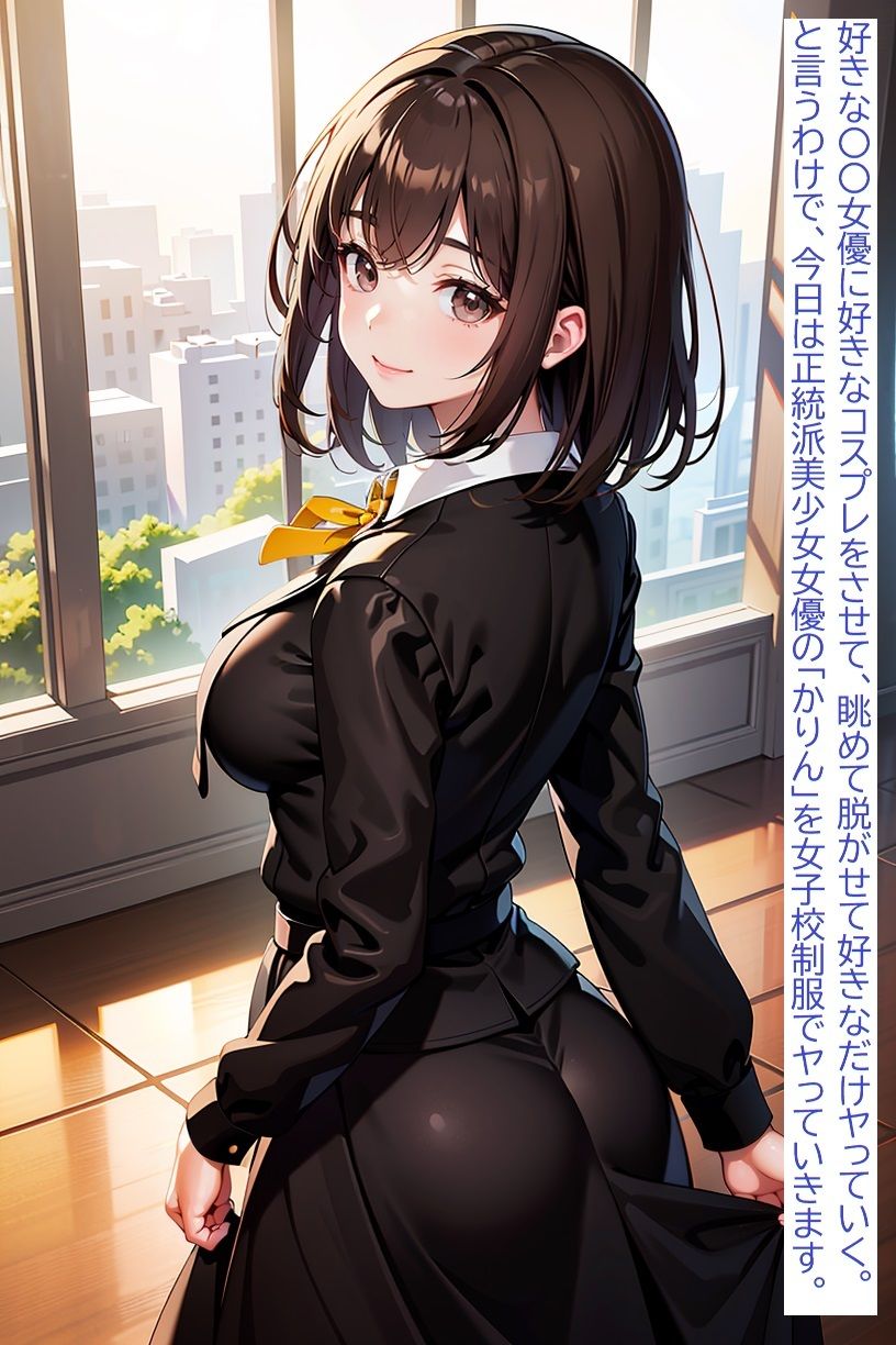 サンプル画像2:女子校生女優にぶっかける 正統派美少女「かりん」(J Butterfly) [d_343486]