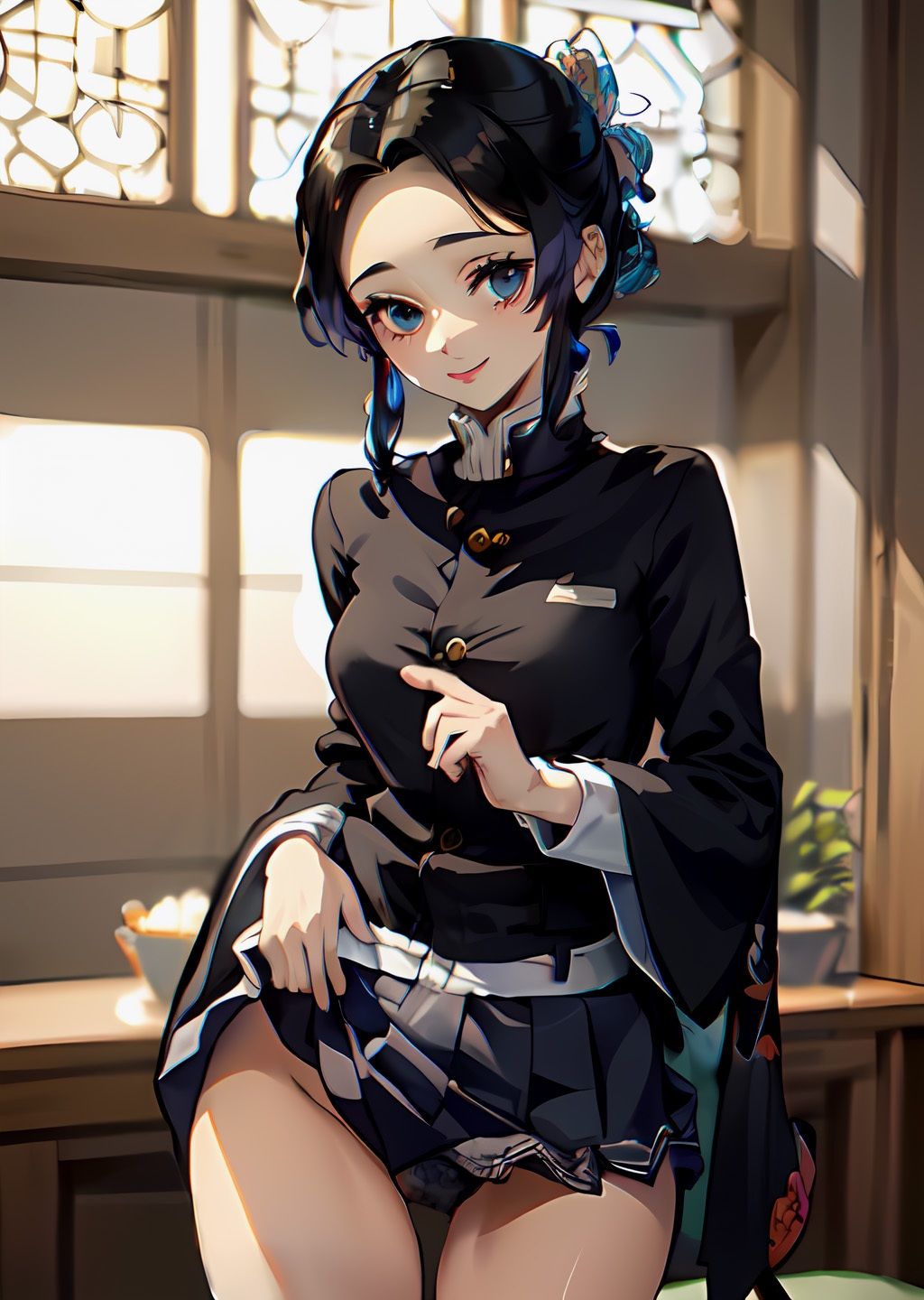 サンプル画像2:胡蝶しのぶ 悩殺！脱衣CG集！ その他、Hなシーンもあるよ！(自宅のカフカ) [d_343510]