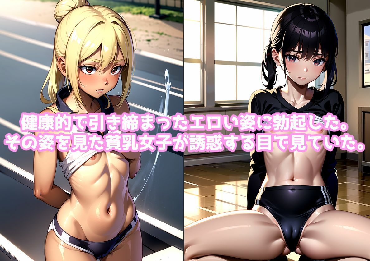 サンプル画像2:5秒しかもたん！！ 運動部女子キツキツ生？ま〇こ(ちっぱいなあ) [d_343669]