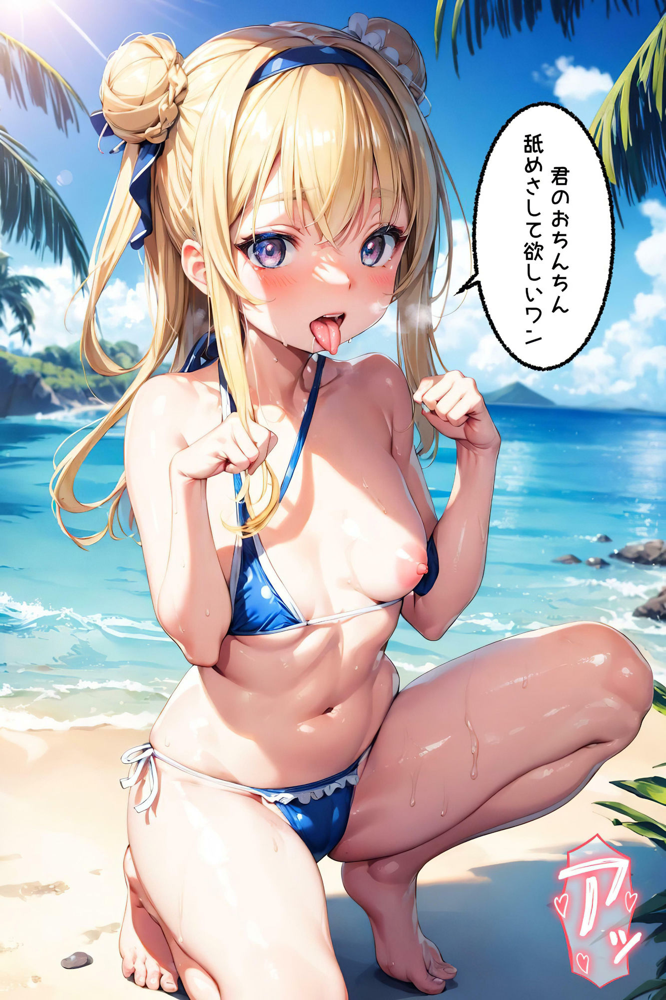 夏休みのビーチにやってきた僕そこは美少女パラダイスだった？