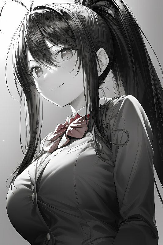 サンプル画像3:あなただけ見つめてる 〜美少女と目を合わせてときめくAIイラスト集〜(きらこん工房) [d_343709]