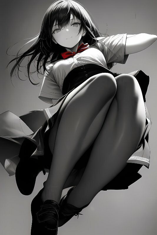 サンプル画像4:あなただけ見つめてる 〜美少女と目を合わせてときめくAIイラスト集〜(きらこん工房) [d_343709]