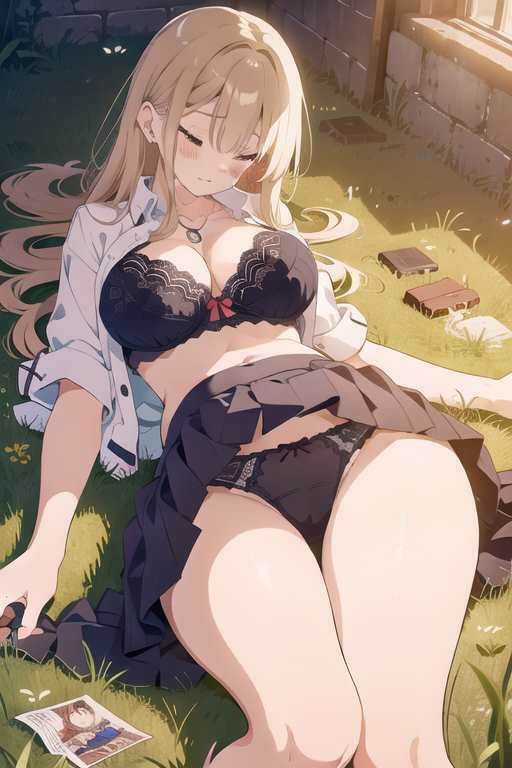 サンプル画像3:【微エロ】フェチコレVol.7 敗北してパンモロ・パンチラ状態で失神している金髪美女コレクション（制服）【総枚数172枚】(満点星) [d_343732]