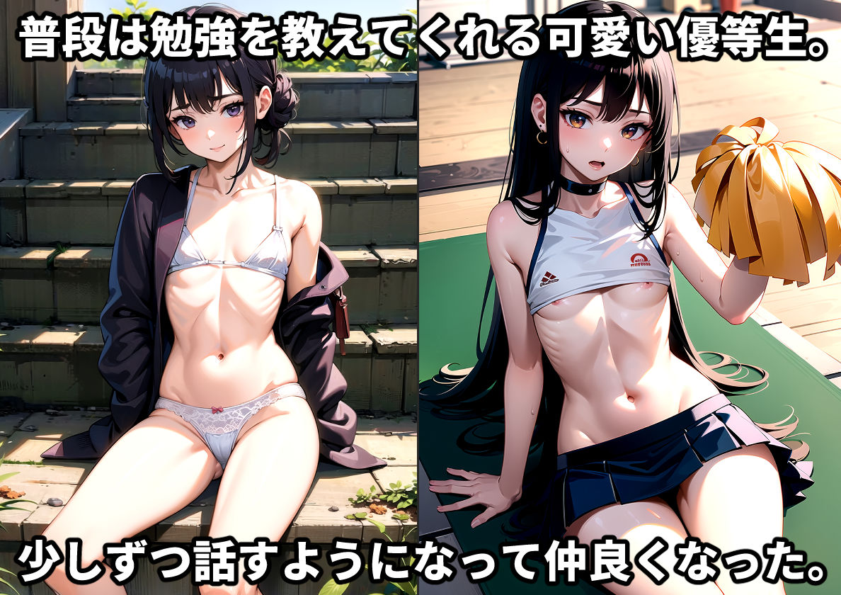 サンプル画像3:真面目な優等生たちとHでいけない特別授業(創造出版) [d_343770]