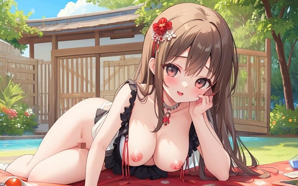 サンプル画像1:南国で痴女発見！恥は搔き捨て，エロばかり 痴女たちの最高の思い出旅！！(彼女たちの瞳) [d_343776]