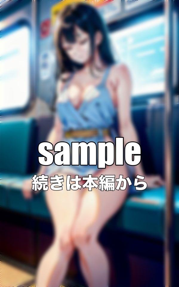 サンプル画像3:【電車で盗撮】恥じらいの露出〜童顔巨乳の女子大生が暑すぎるから全裸に〜(ぷにぷに研究所) [d_343811]