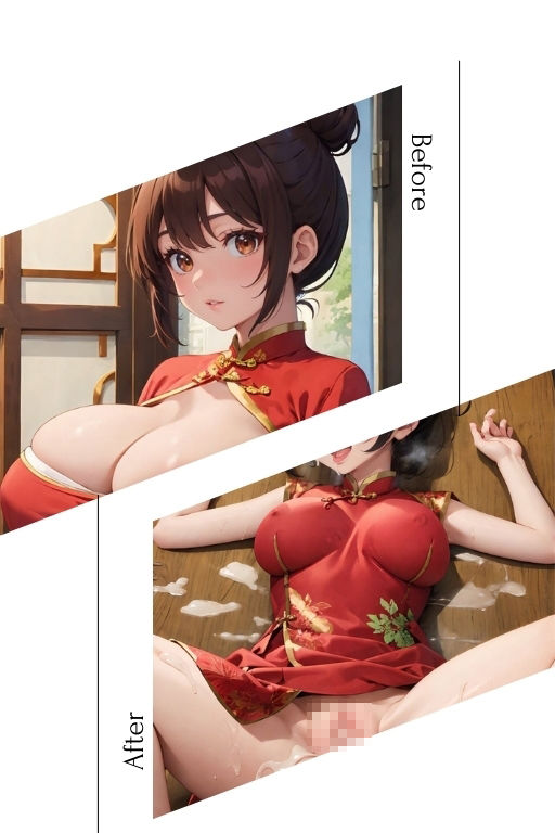 サンプル画像1:回春チャイナドレスエステティシャン(だらっくす) [d_343860]