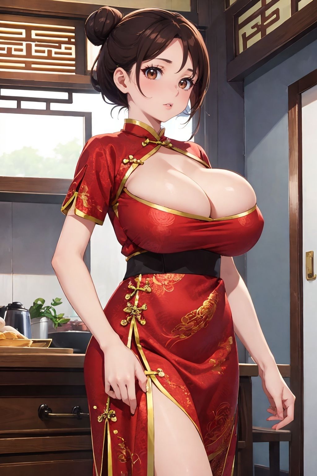 サンプル画像2:回春チャイナドレスエステティシャン(だらっくす) [d_343860]