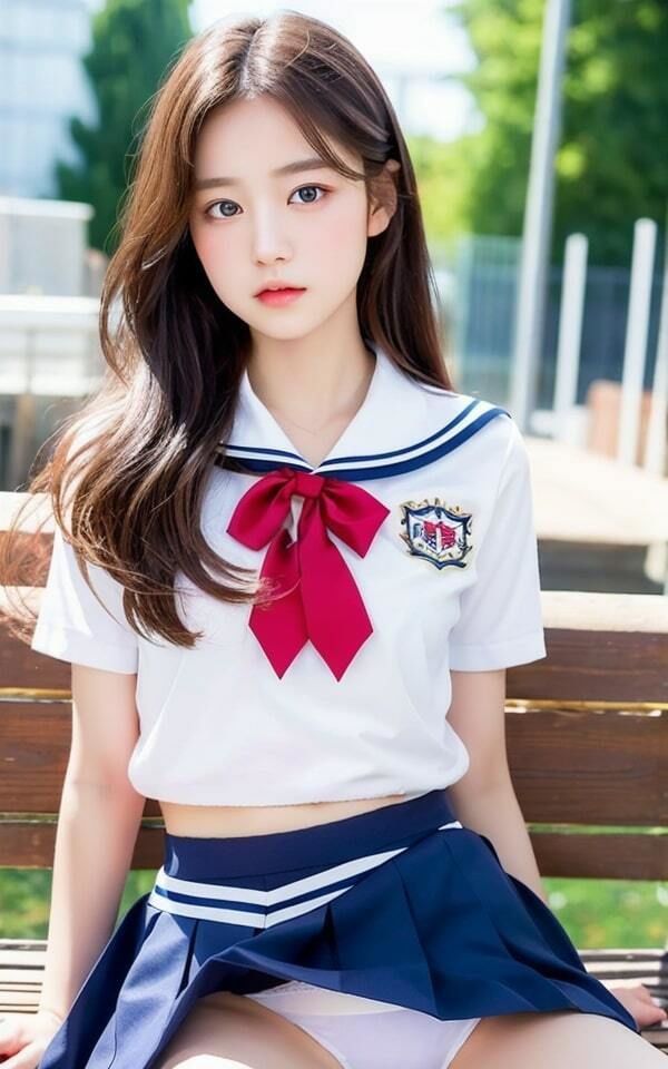 サンプル画像3:制服美少女ぱんちら集(男のすべてがここにある) [d_343892]