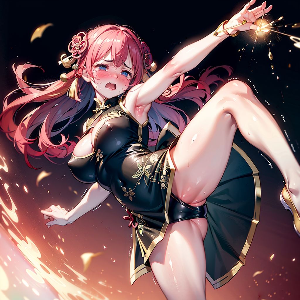 サンプル画像2:感じちゃうカンフー美女(うるわし校房) [d_343900]