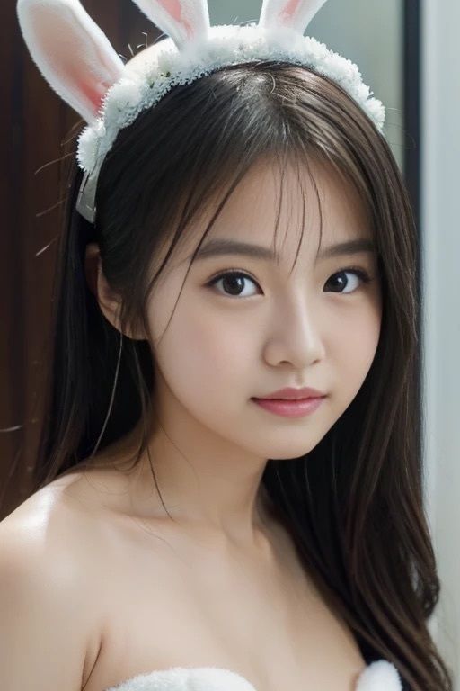 サンプル画像2:電脳美の楽園:AI美女のセクシーなバニーガール写真集(美女開発部門) [d_343939]