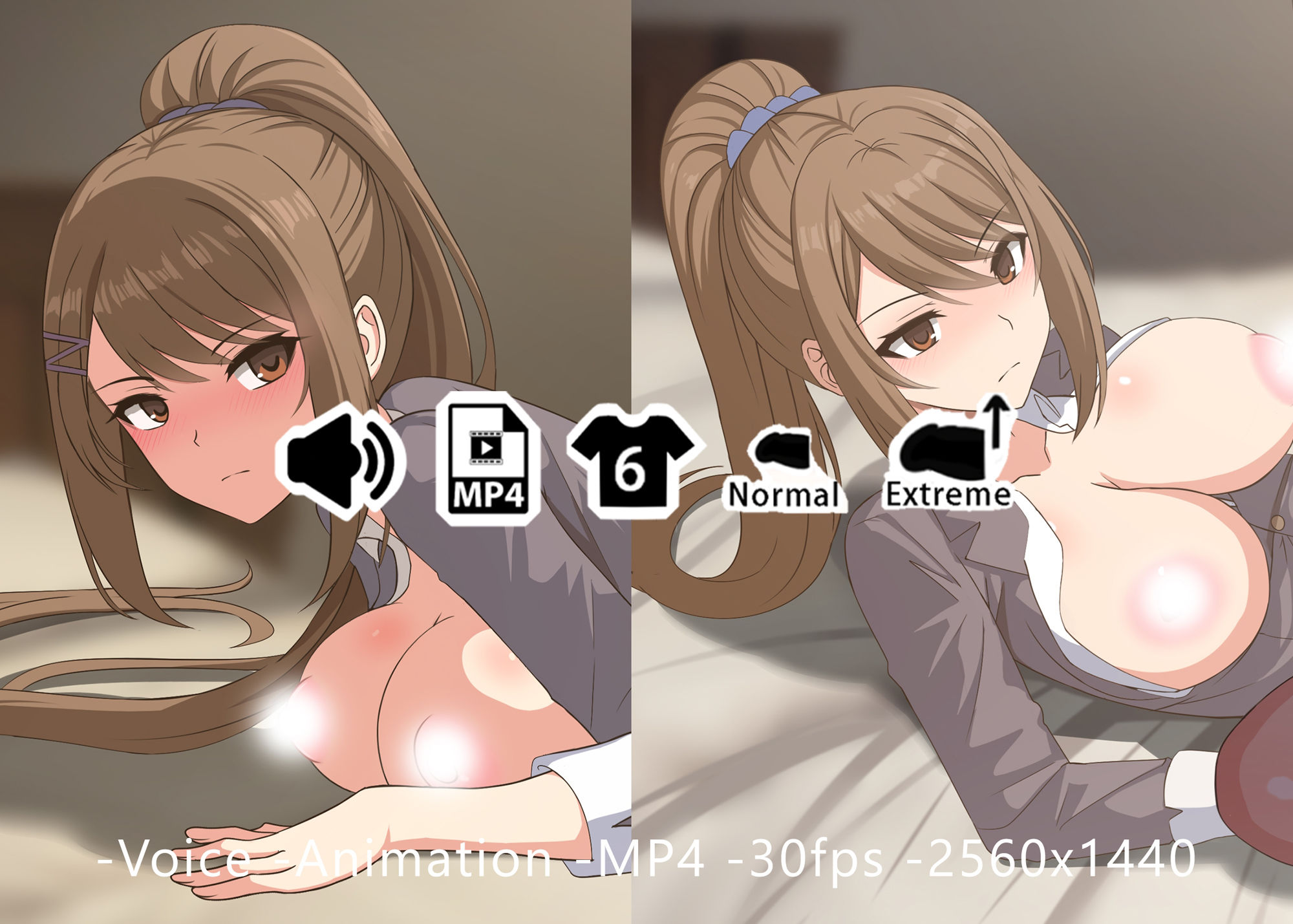 サンプル画像1:茶柱 – 同人動画 （ぎんハハ）2024年(ぎんハハ) [d_344117]