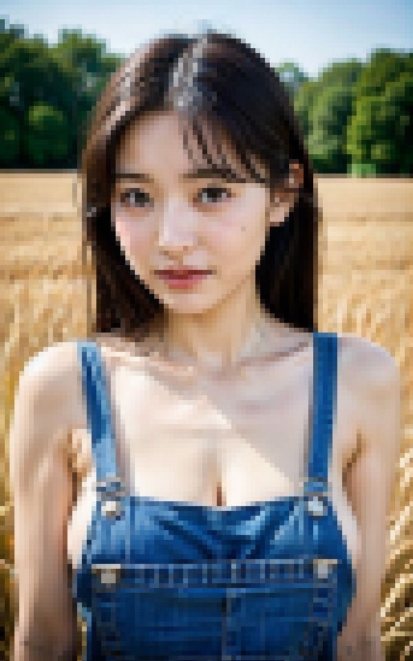 サンプル画像1:純粋無垢な田舎美女(電脳花園) [d_344241]