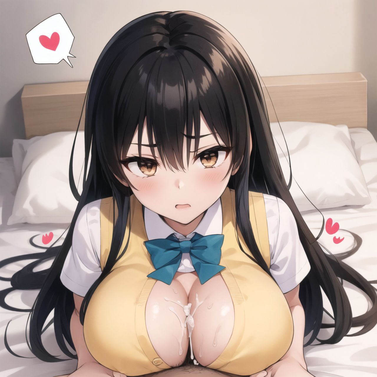 サンプル画像4:とらぶるパイズリCG集（ララ、古手川、御門、ティアーユ）(農地改革) [d_344362]