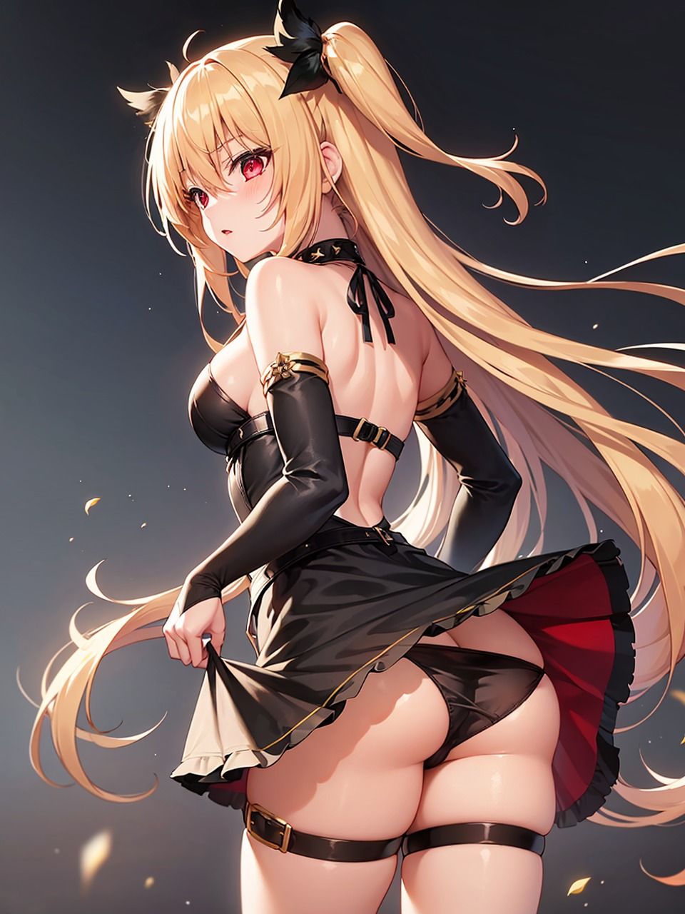 サンプル画像4:とらぶる 金色〇闇 パンチラ集(AI同人Lab) [d_344369]