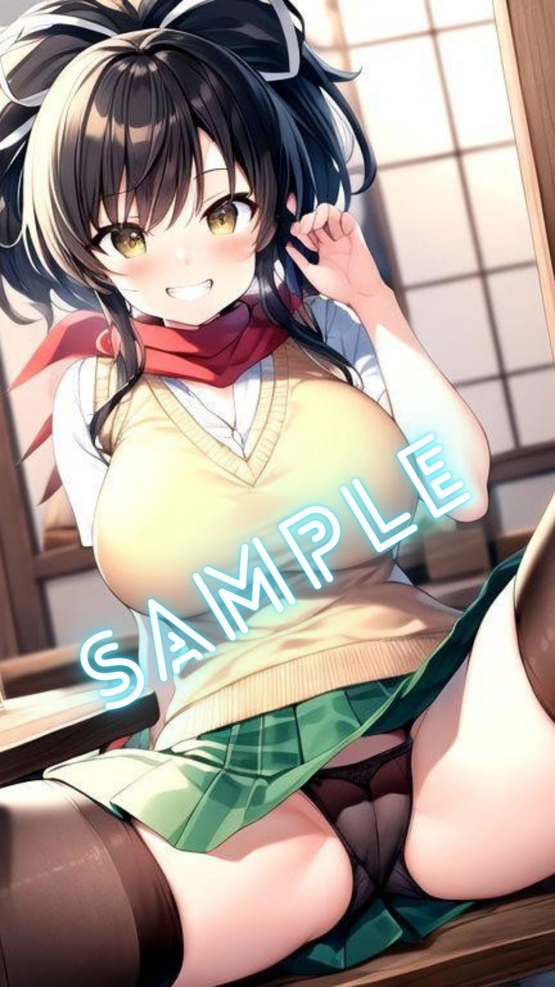 サンプル画像6:閃乱カグラ 飛鳥 画像集(パンティー旅情) [d_344389]