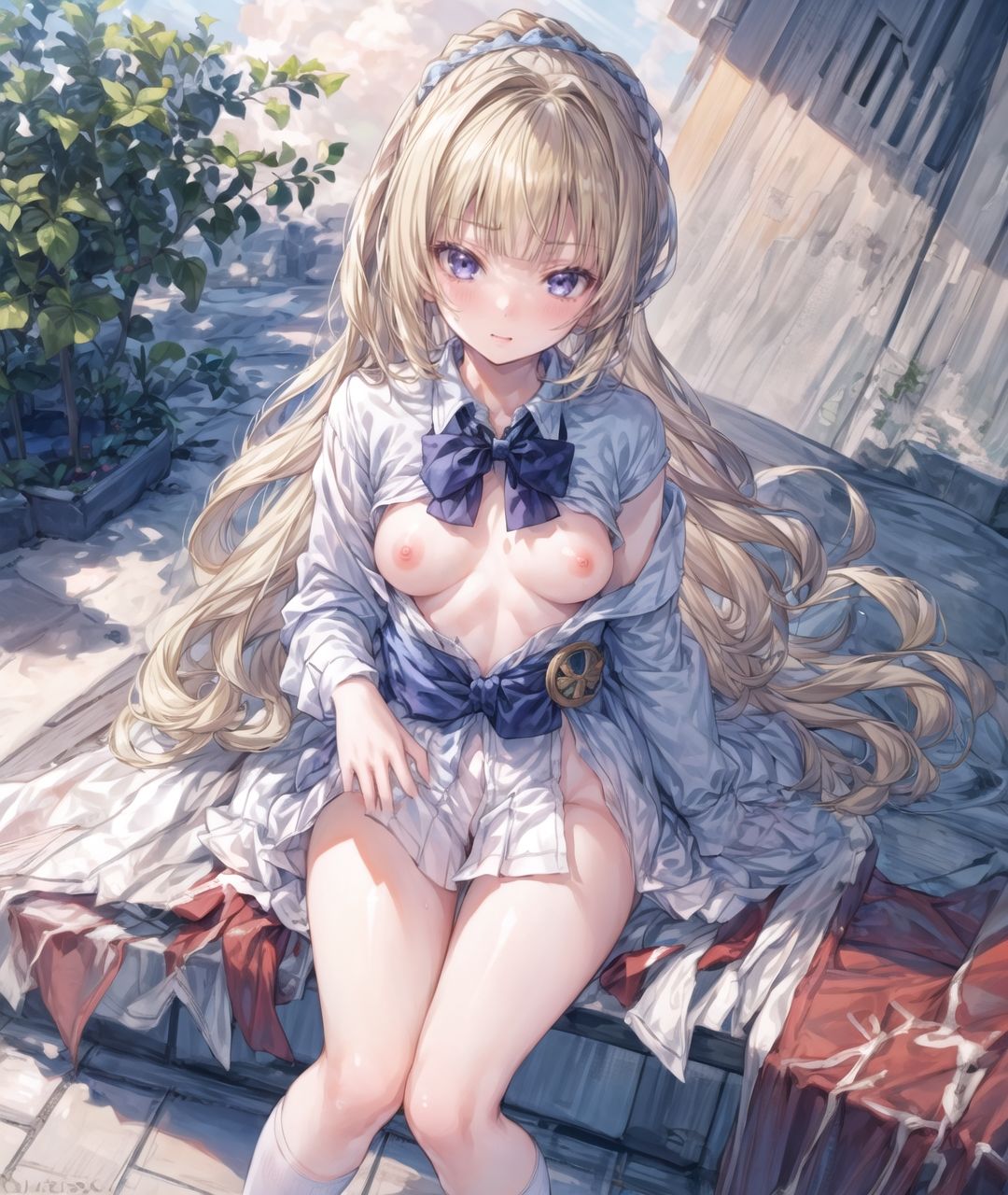 サンプル画像3:美少女たちのひととき・軽〇沢恵(Aark) [d_344403]