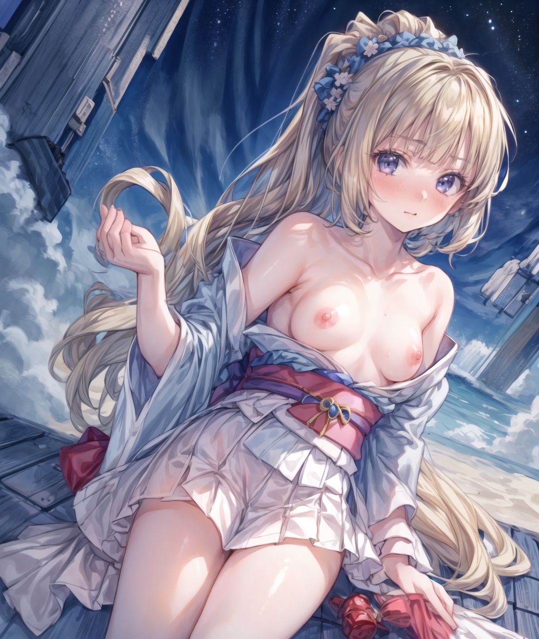 サンプル画像5:美少女たちのひととき・軽〇沢恵(Aark) [d_344403]