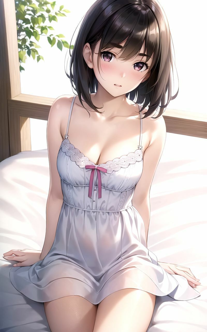 サンプル画像3:【超高画質グラビア写真集】黒髪美少女の写真。かわいい50枚〜1巻〜(かわいいまんが【AIイラスト】) [d_344430]