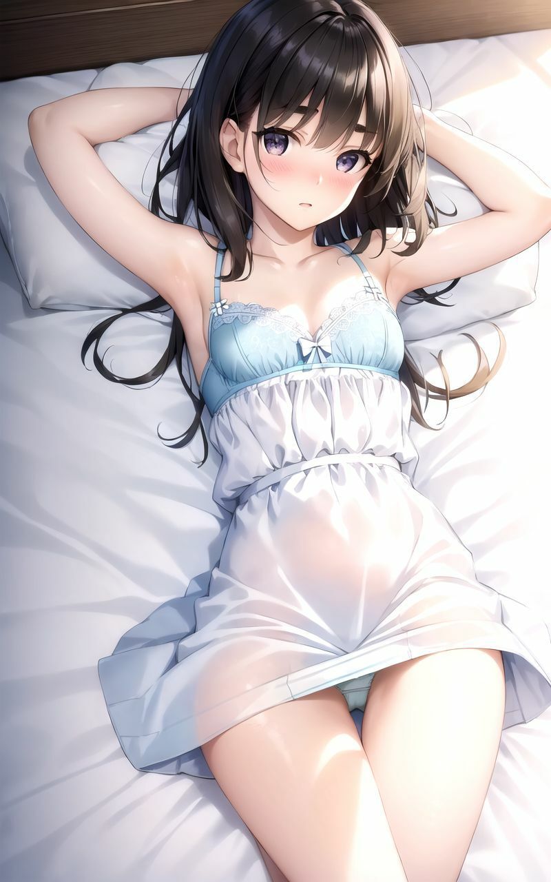 サンプル画像2:【超高画質グラビア写真集】黒髪美少女の下着。かわいい50枚〜1巻〜(かわいいまんが【AIイラスト】) [d_344451]