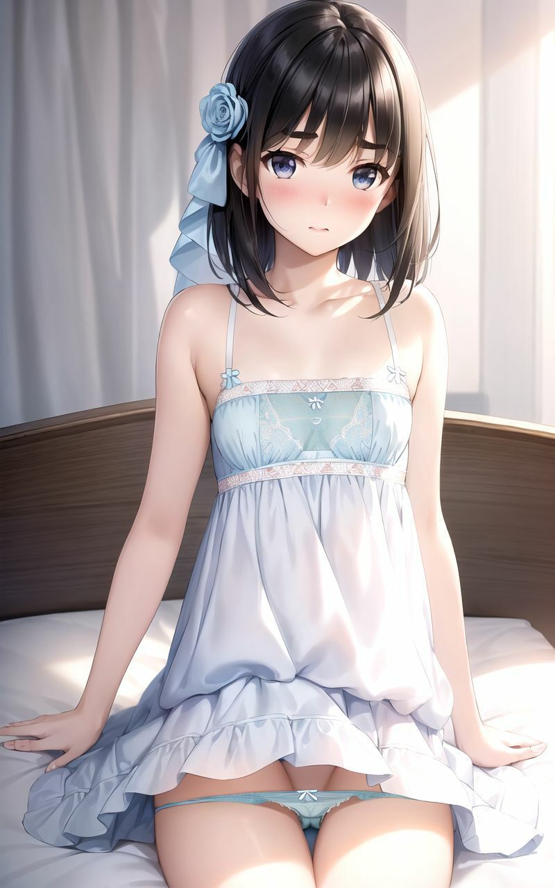 サンプル画像3:【超高画質グラビア写真集】黒髪美少女の下着。かわいい50枚〜1巻〜(かわいいまんが【AIイラスト】) [d_344451]