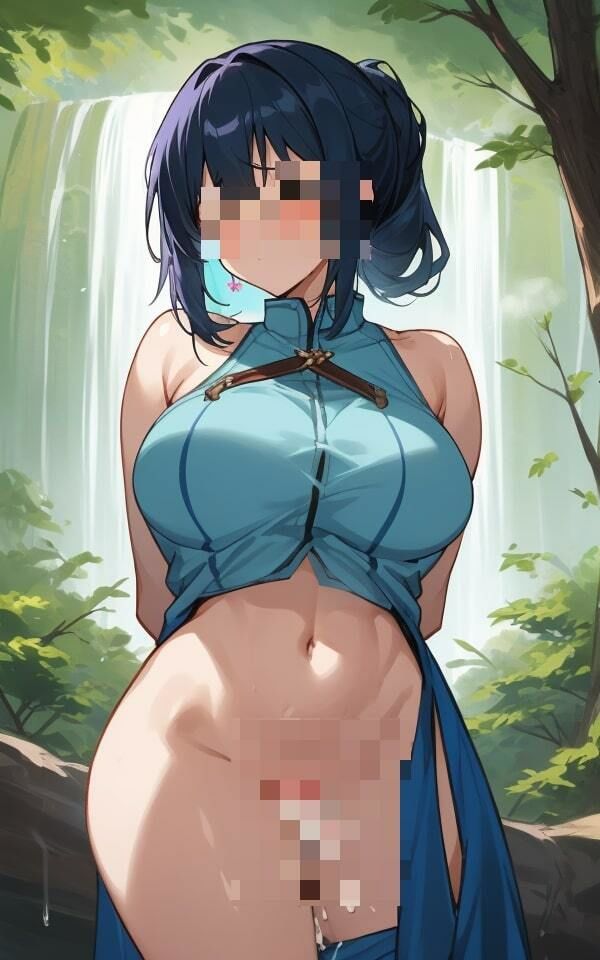 サンプル画像2:「妊娠しちゃうからぁぁ・・・・！！」と叫んでも誰もいない山に連れ込んで不良にしっかりと白濁液を子宮に流し種付けされてしまった・・・(ナナ76) [d_344455]