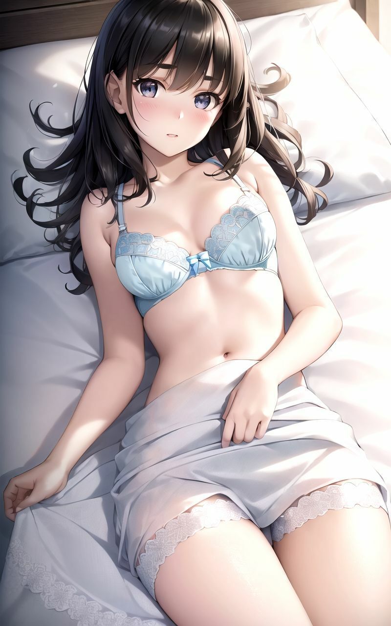 サンプル画像2:【超高画質グラビア写真集】黒髪美少女の下着。かわいい50枚〜3巻〜(かわいいまんが【AIイラスト】) [d_344463]