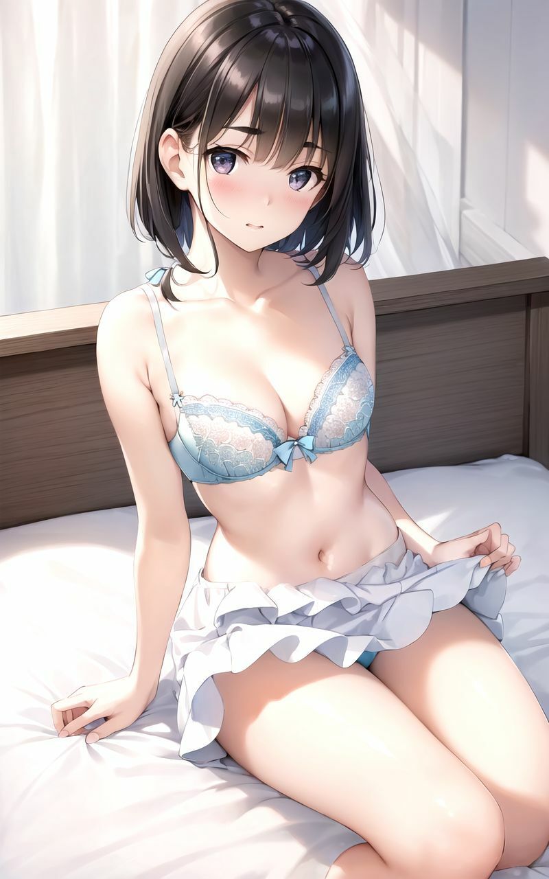 サンプル画像3:【超高画質グラビア写真集】黒髪美少女の下着。かわいい50枚〜3巻〜(かわいいまんが【AIイラスト】) [d_344463]