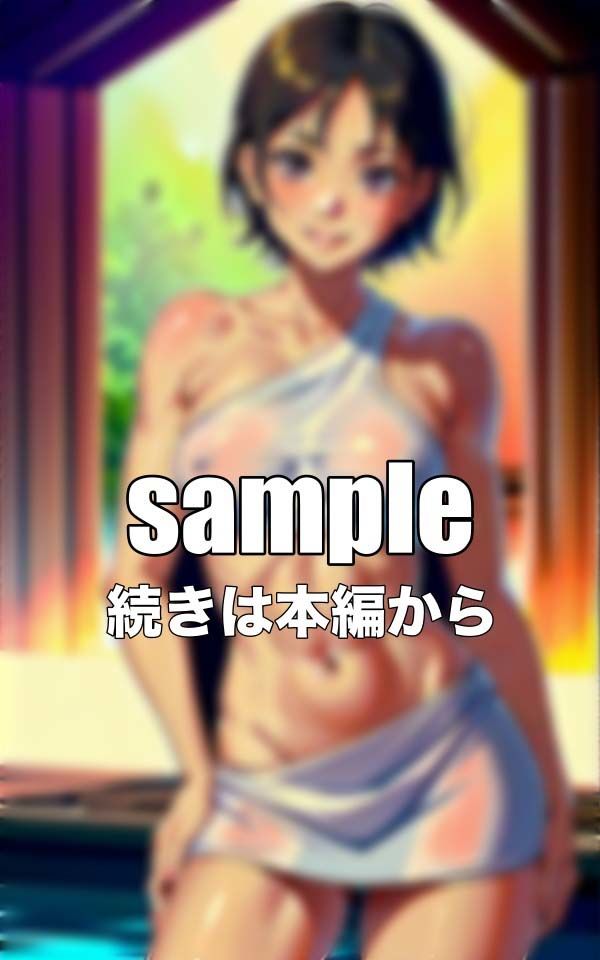 サンプル画像4:サウナ美女特集！混浴サウナにはいつもFカップの乳首が透けてるスペシャル(媚薬DNA) [d_344539]