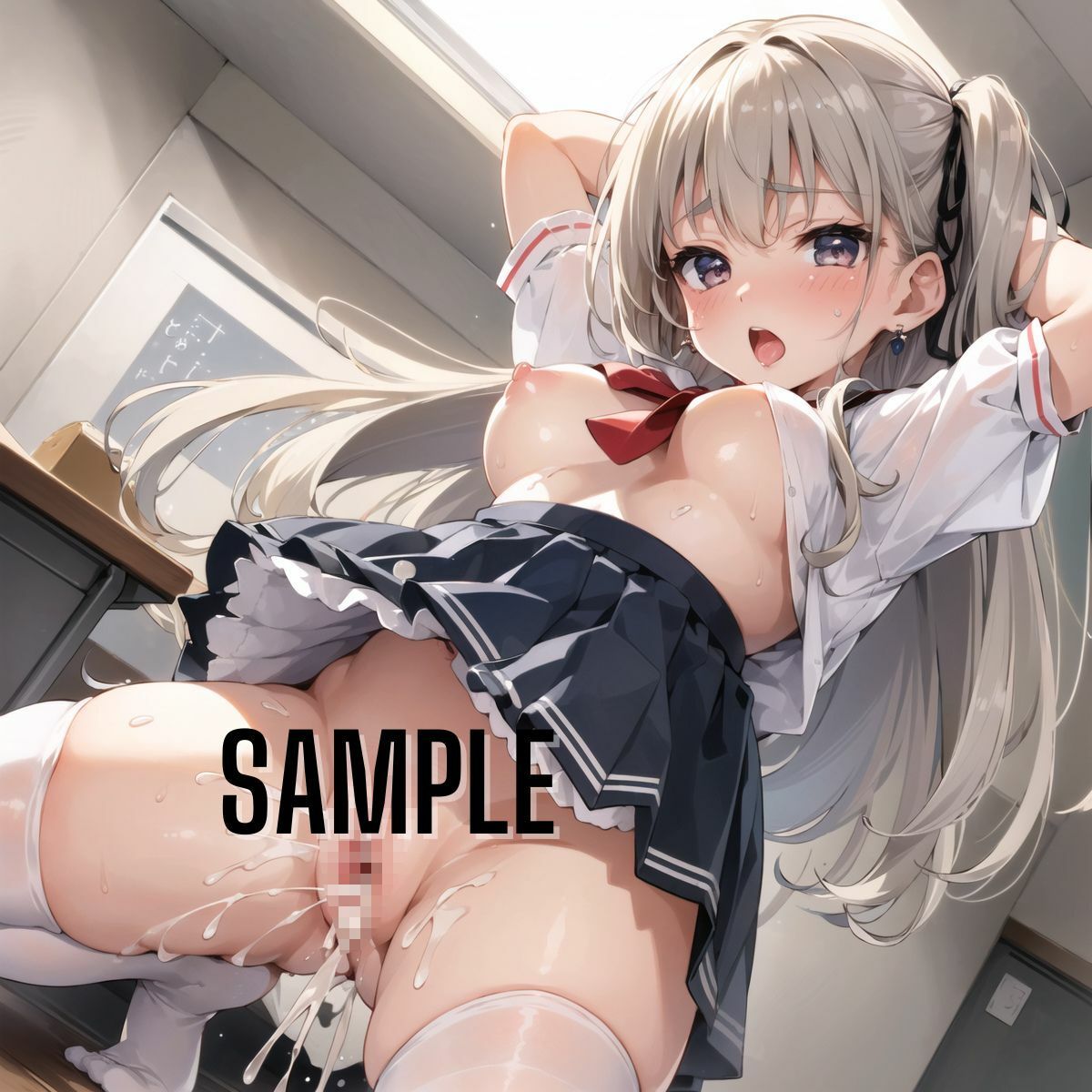 サンプル画像2:【イラストver /290枚】えっちが日常に溶け込んでいる学園vol.5(ゆるんぷん) [d_344634]