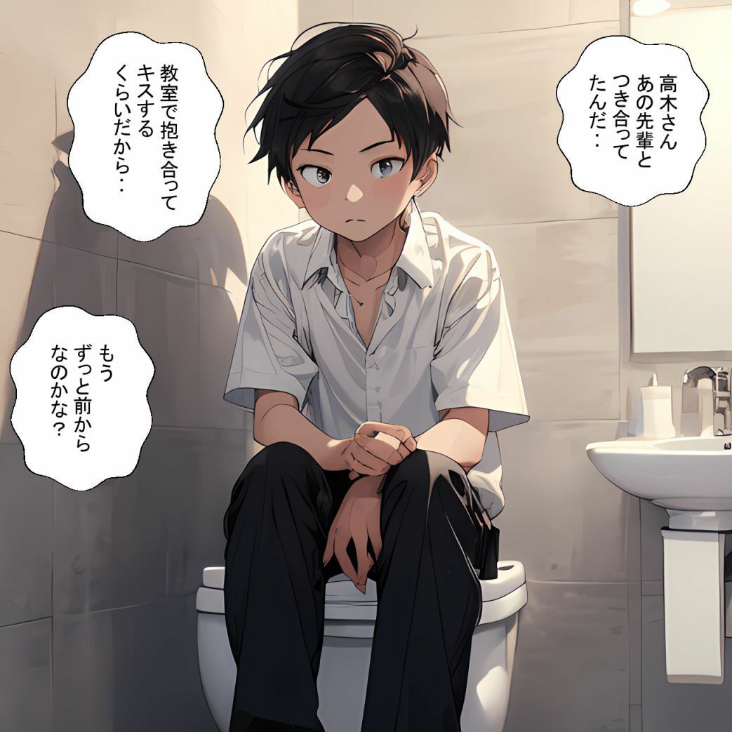 サンプル画像4:先輩と高木さん2(鮫島猛) [d_344685]