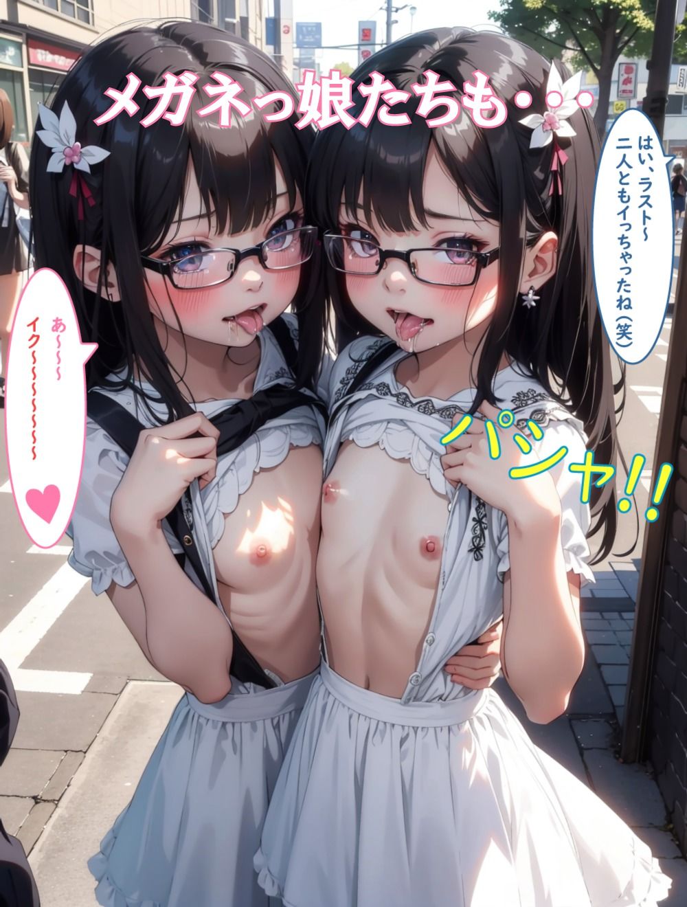 サンプル画像6:『イカセカメラ』で街ブラ中の娘たちにイタズラしてみた。(AIフェチ画廊) [d_344696]