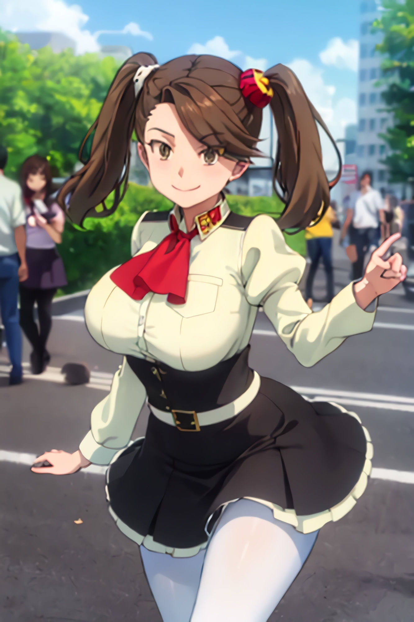 サンプル画像1:ビルドファッカーズ:ギャ◯子にラブラブ中出し(ターゲットノ女AI) [d_344778]